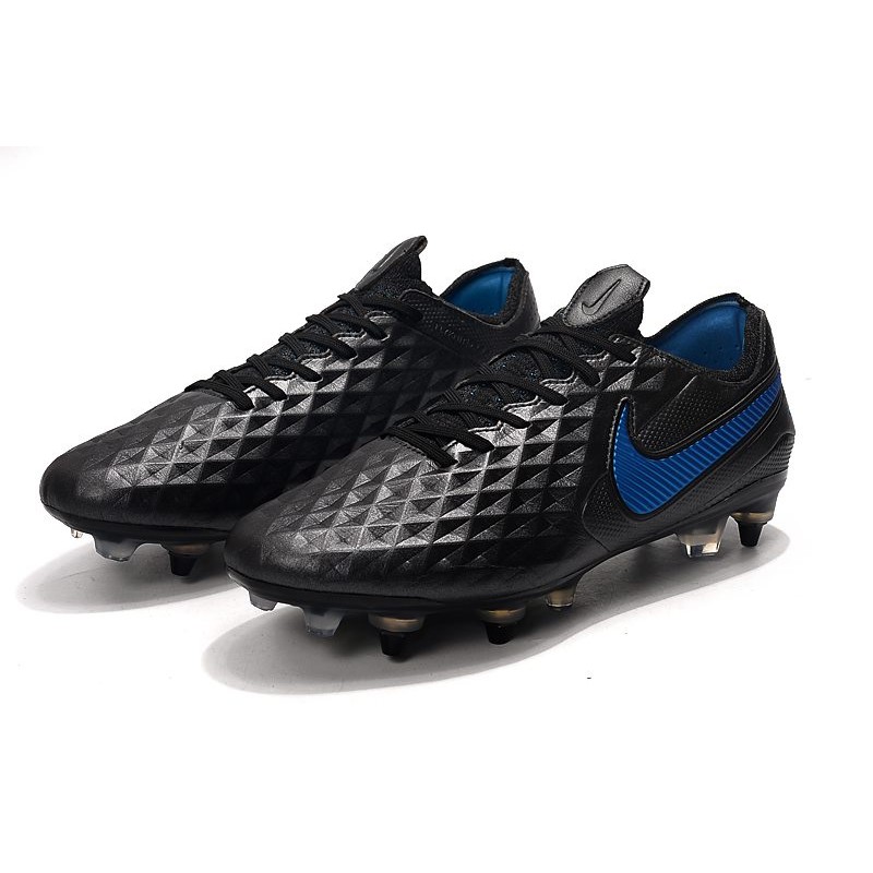 Nike Tiempo Legend VIII Elite SG PRO AC Černá Modrý